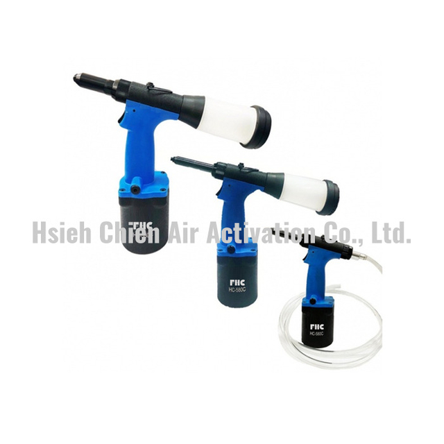 HC-580C 系列加长型自动吸排拉钉枪 - 轻量客制化工业级深孔铆接方案