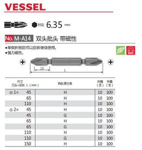 日本VESSSL起子头